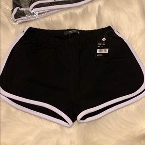 Running shorts 3 small , 3 medium and 3 larges